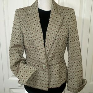 Tapemeasure Embroidery Beads Jacket 8